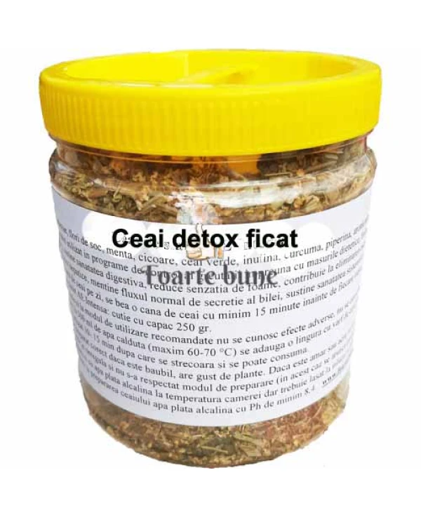 Ceai detox ficat