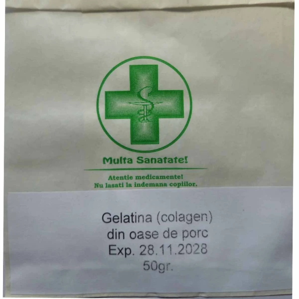 Gelatina (colagen) din oase de porc
