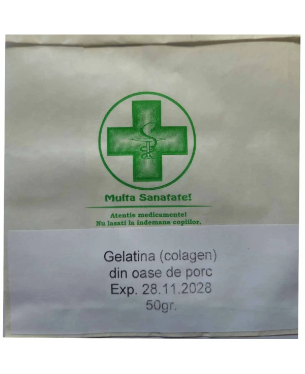 Gelatina (colagen) din oase de porc