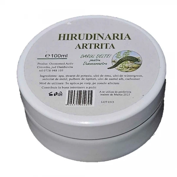 Crema Artrita Hirudinaria