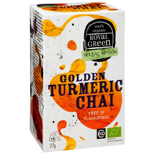 Ceai Golden Turmeric Chai Royal Green