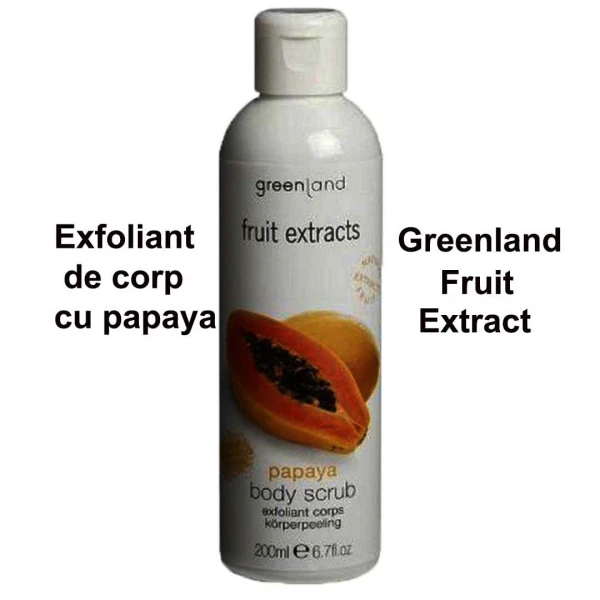 EXFOLIANT DE CORP CU PAPAYA