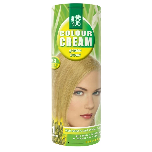 Nuantator blond auriu Golden  Blond 8.3 HennaPlus