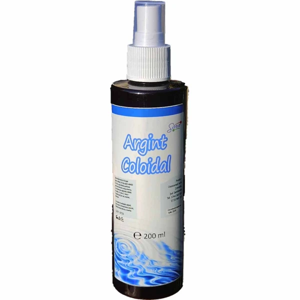 Apa de argint coloidal cu pulverizator