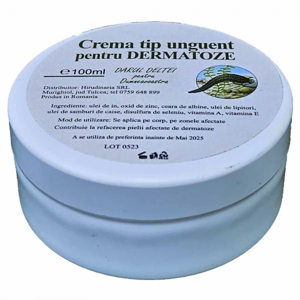 Crema dermatoze Hirudinaria