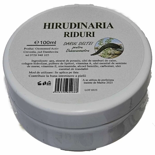 Crema riduri Hirudinaria