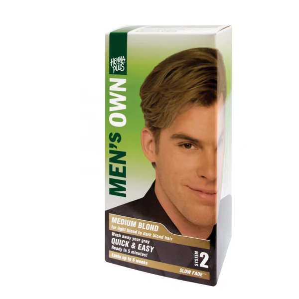 Vopsea par barbati medium blond