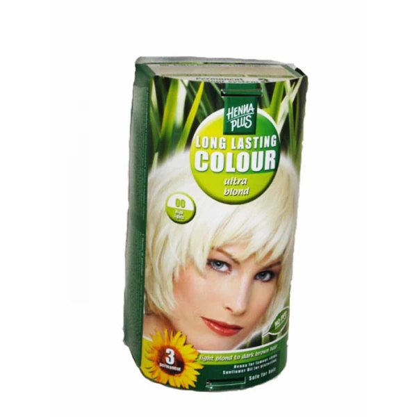 Vopsea de par Ultra Blond 00 Henna Plus Profesional